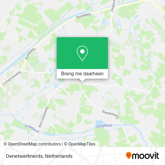 Denetwerknerds kaart