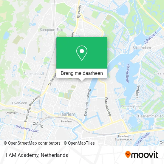 I AM Academy kaart