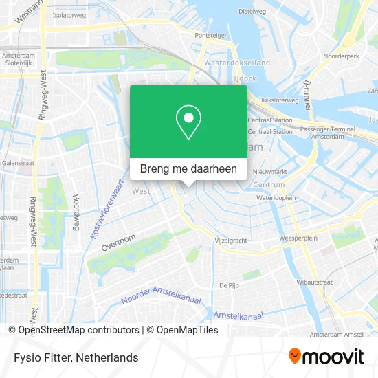 Fysio Fitter kaart