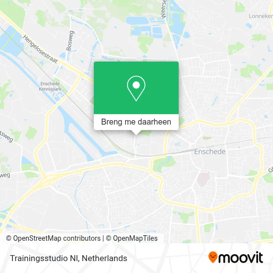 Trainingsstudio Nl kaart