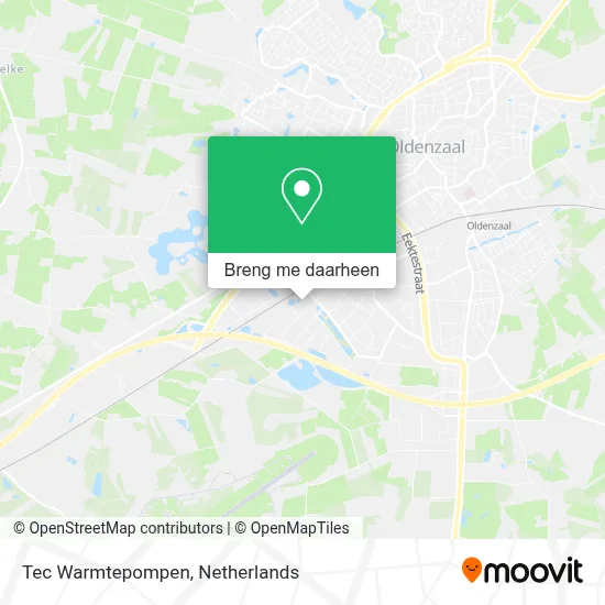 Tec Warmtepompen kaart