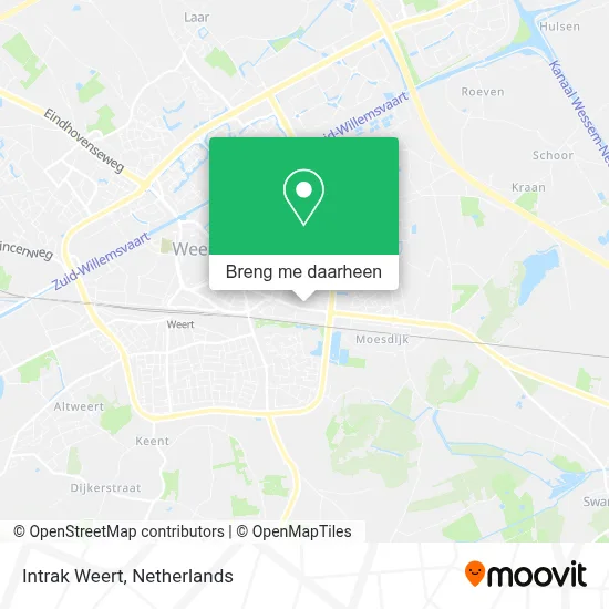 Intrak Weert kaart