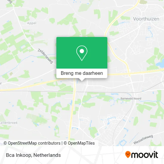 Bca Inkoop kaart