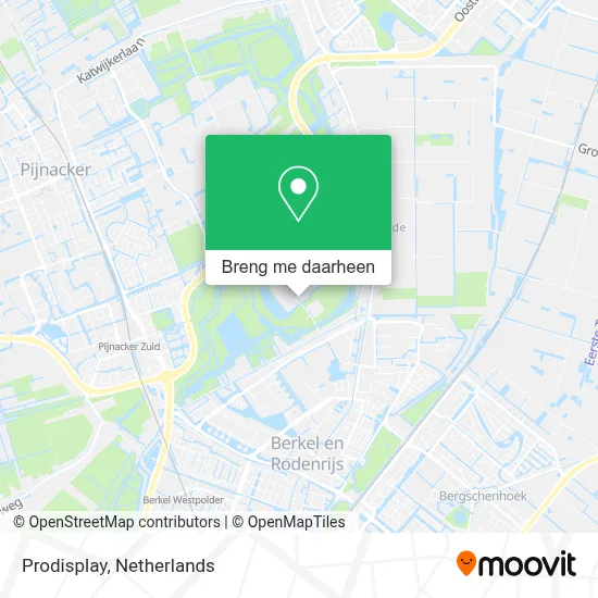 Prodisplay kaart