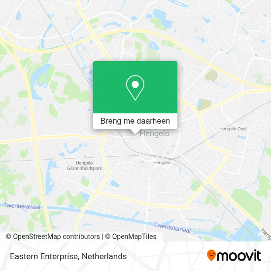 Eastern Enterprise kaart