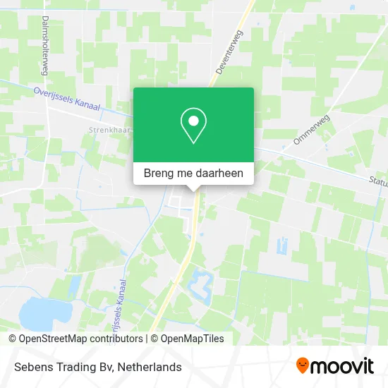 Sebens Trading Bv kaart