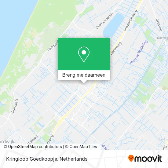 Kringloop Goedkoopje kaart