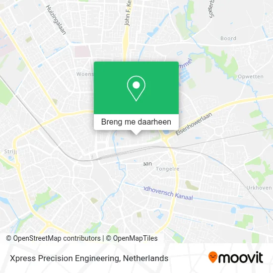 Xpress Precision Engineering kaart