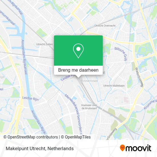 Makelpunt Utrecht kaart