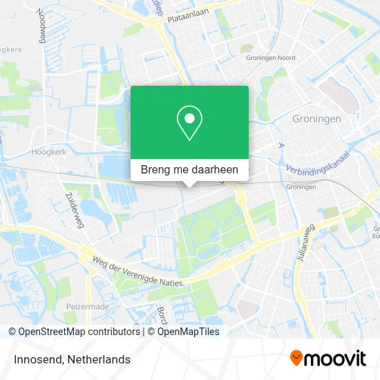 Innosend kaart