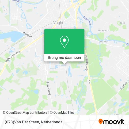 (073)Van Der Steen kaart