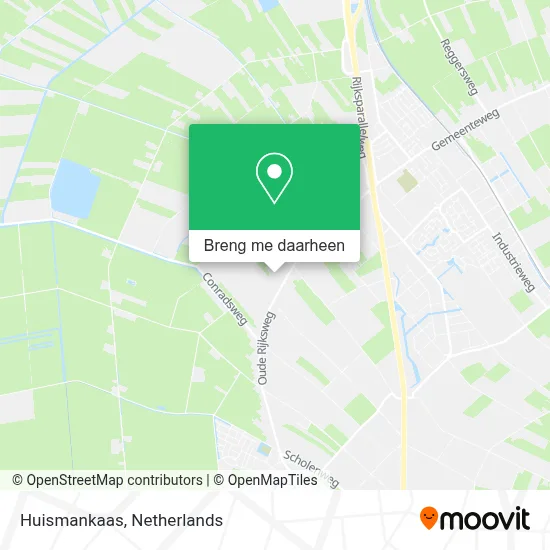 Huismankaas kaart