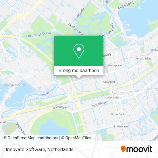 Innovate Software kaart