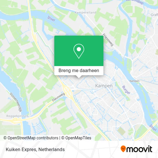 Kuiken Expres kaart