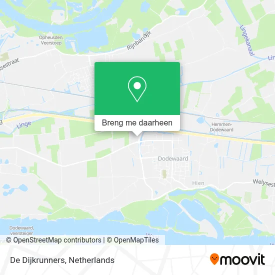 De Dijkrunners kaart