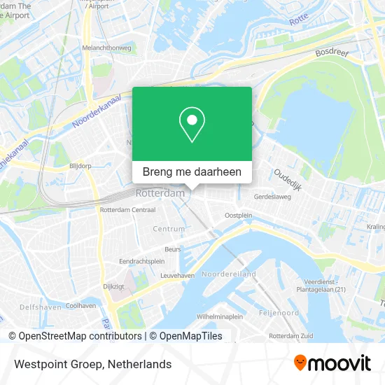 Westpoint Groep kaart