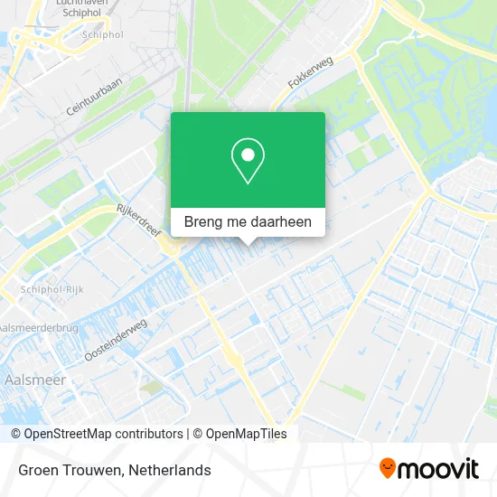 Groen Trouwen kaart