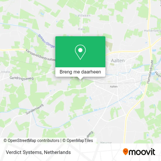 Verdict Systems kaart