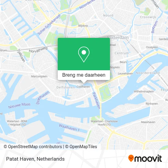 Patat Haven kaart
