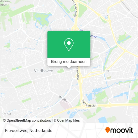 Fitvoortwee kaart