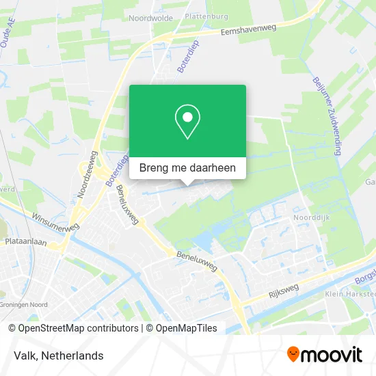 Valk kaart