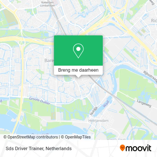 Sds Driver Trainer kaart