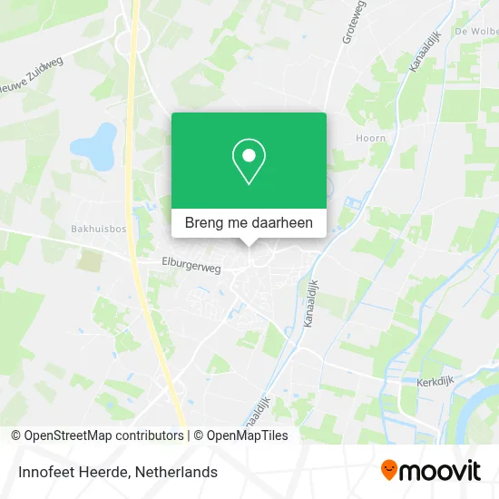 Innofeet Heerde kaart