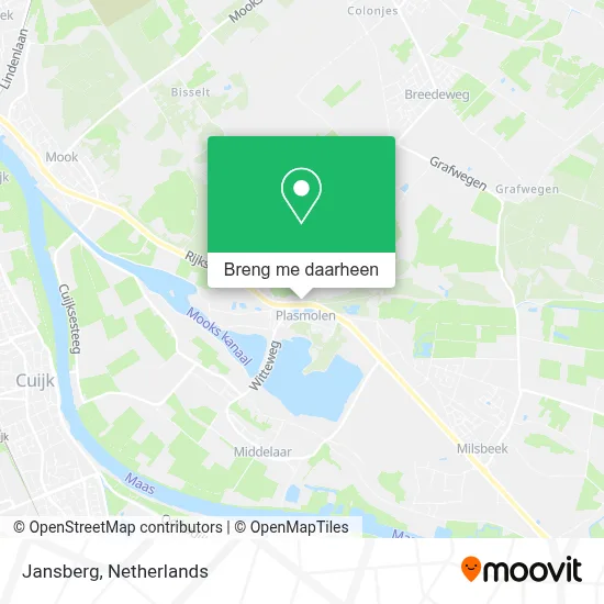 Jansberg kaart