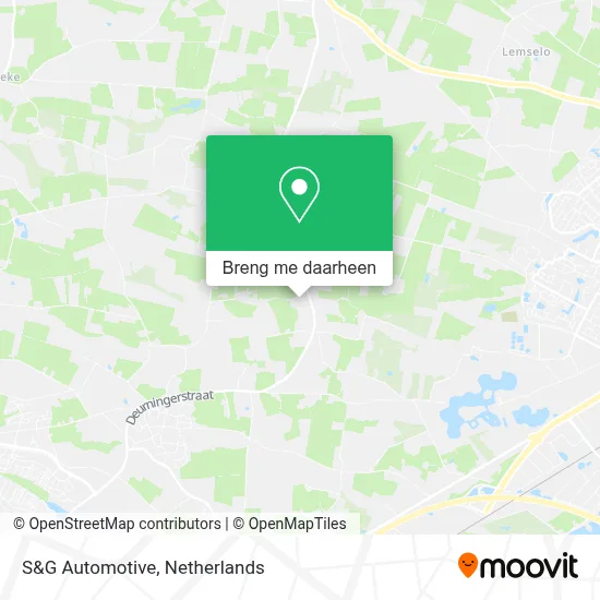 S&G Automotive kaart