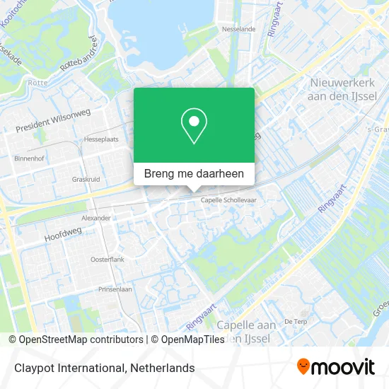 Claypot International kaart
