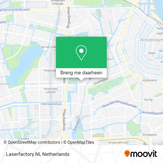 Laserfactory.Nl kaart