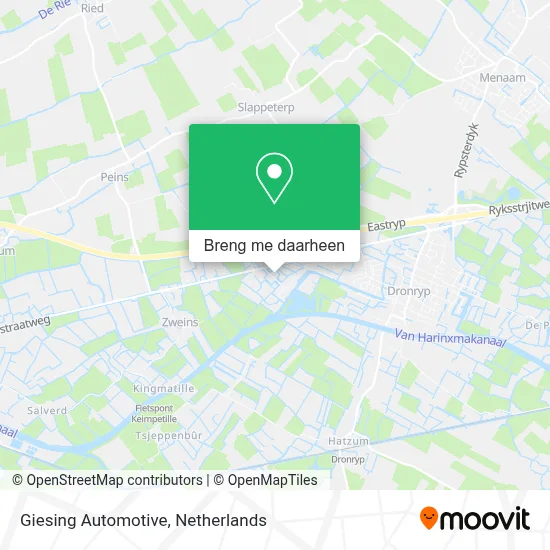 Giesing Automotive kaart