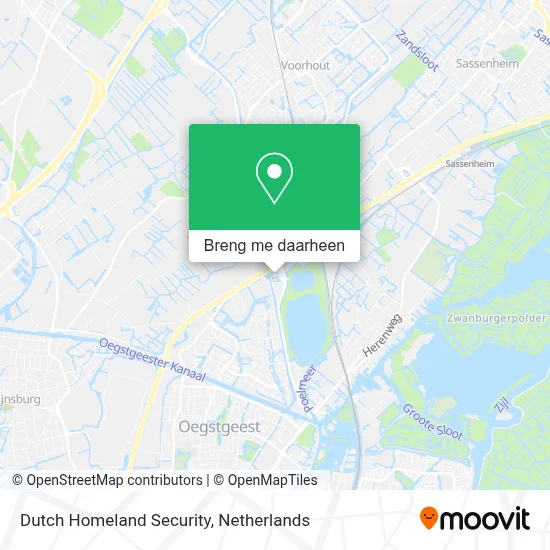 Dutch Homeland Security kaart