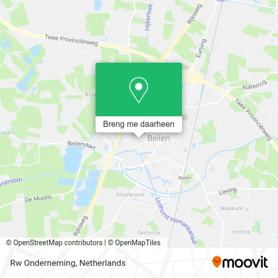 Rw Onderneming kaart