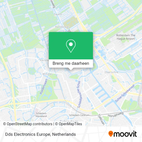 Dds Electronics Europe kaart