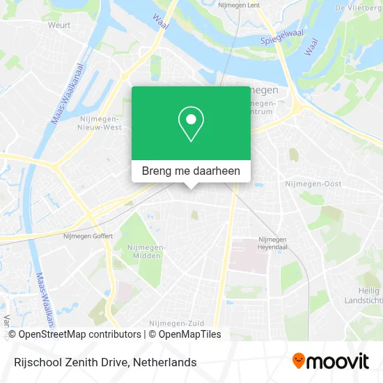 Rijschool Zenith Drive kaart