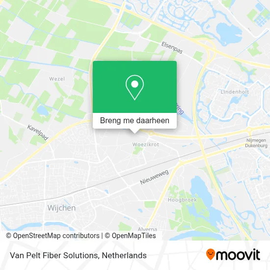 Van Pelt Fiber Solutions kaart