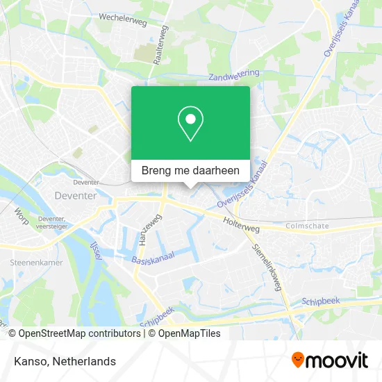 Kanso kaart