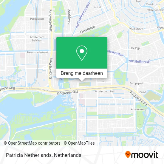Patrizia Netherlands kaart
