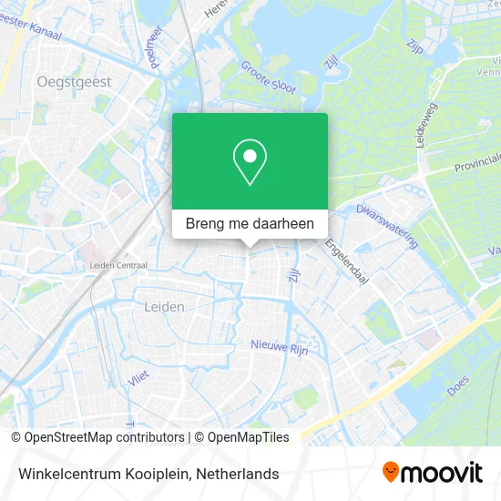 Winkelcentrum Kooiplein kaart