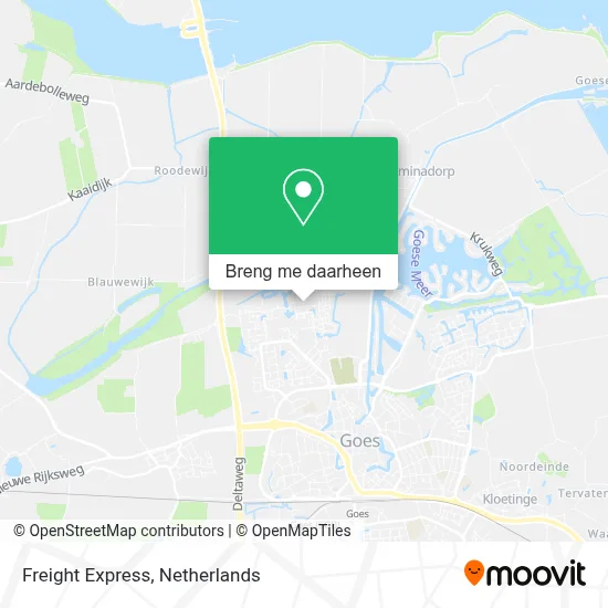 Freight Express kaart