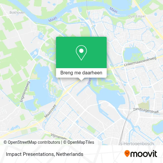 Impact Presentations kaart