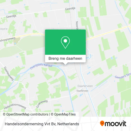 Handelsonderneming Vvt Bv kaart