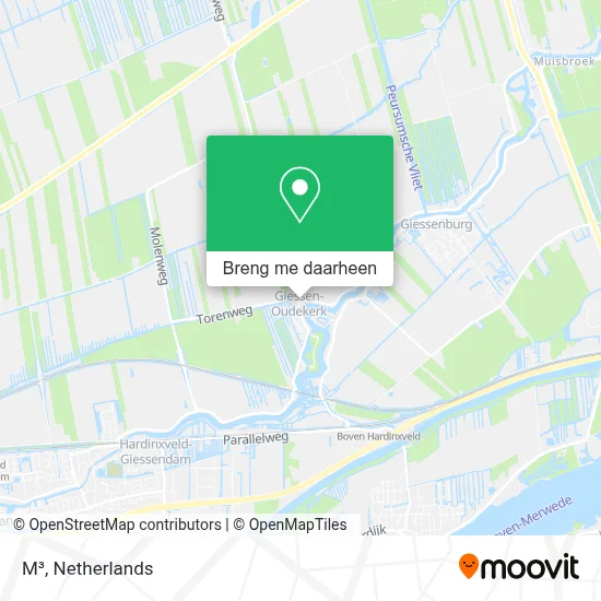 M³ kaart