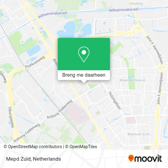 Mepd Zuid kaart