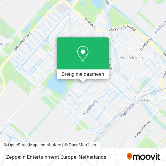 Zeppelin Entertainment Europe kaart