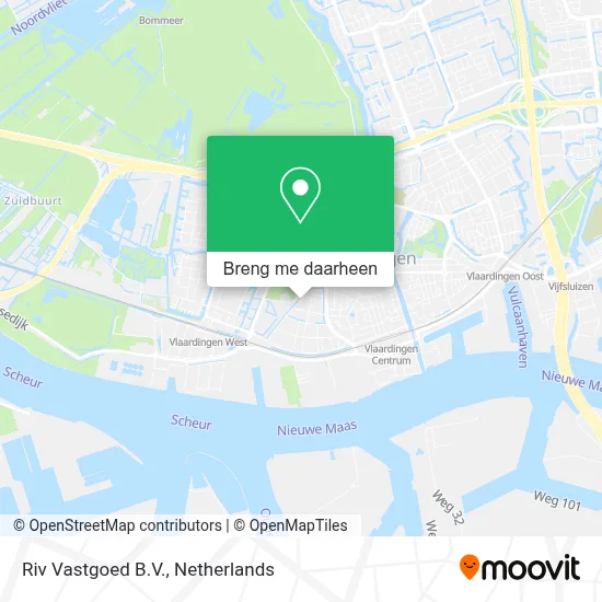 Riv Vastgoed B.V. kaart