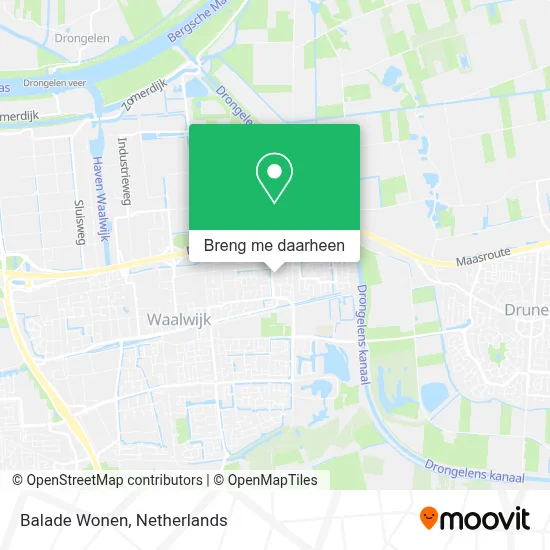 Balade Wonen kaart