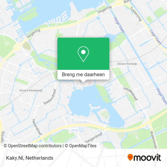 Kaky.Nl kaart