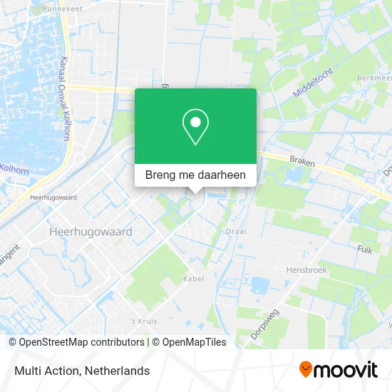 Multi Action kaart